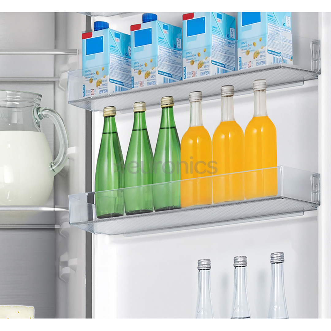 Hisense, NoFrost, 495 L, augstums 200 cm, melna - Ledusskapis