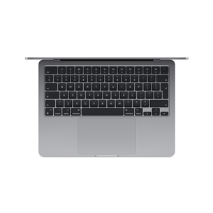 Apple MacBook Air 13'' (2024), M3 8C/8C, 8 GB, 256 GB, ENG, pelēka - Portatīvais dators