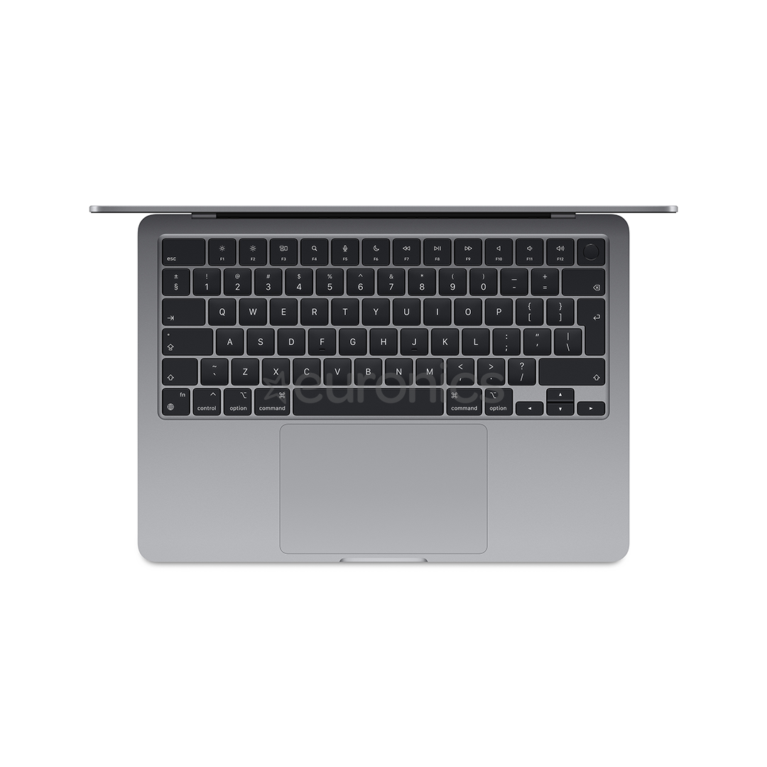 Apple MacBook Air 13'' (2024), M3 8C/10C, 8 GB, 512 GB, RUS, melna - Portatīvais dators
