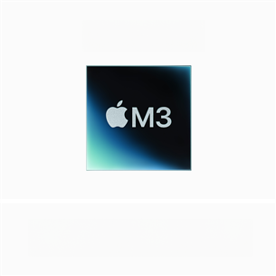 Apple MacBook Air 13'' (2024), M3 8C/10C, 8 GB, 512 GB, RUS, melna - Portatīvais dators