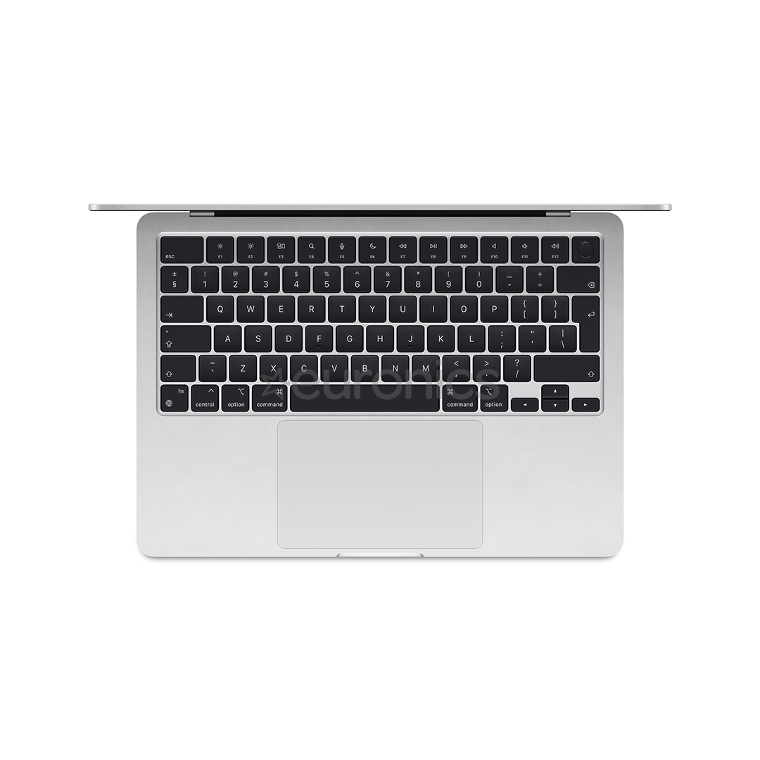 Apple MacBook Air 13'' (2024), M3 8C/8C, 8 GB, 256 GB, SWE, sudraba - Portatīvais dators