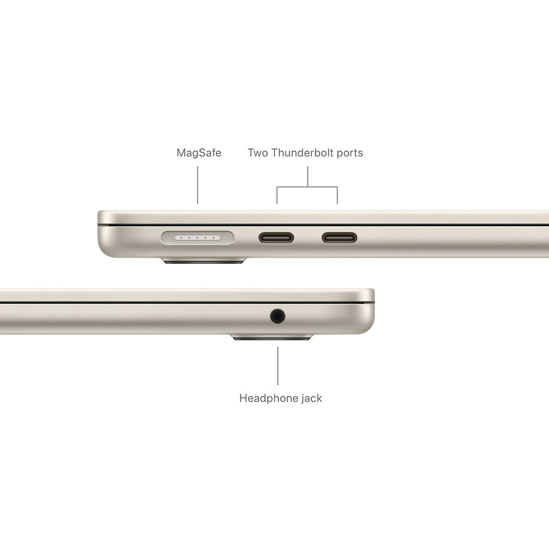 Apple MacBook Air 13'' (2024), M3 8C/10C, 8 GB, 512 GB, SWE, zelta - Portatīvais dators