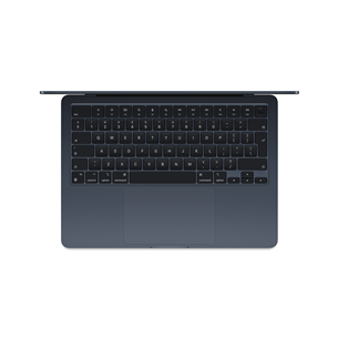 Apple MacBook Air 13'' (2024), M3 8C/10C, 8 ГБ, 512 ГБ, SWE, черный - Ноутбук