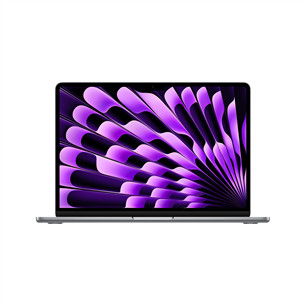 Apple MacBook Air 13'' (2024), M3 8C/10C, 16 GB, 512 GB, SWE, pelēka - Portatīvais dators