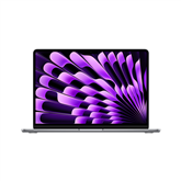 Apple MacBook Air 13'' (2024), M3 8C/10C, 16 GB, 512 GB, SWE, pelēka - Portatīvais dators