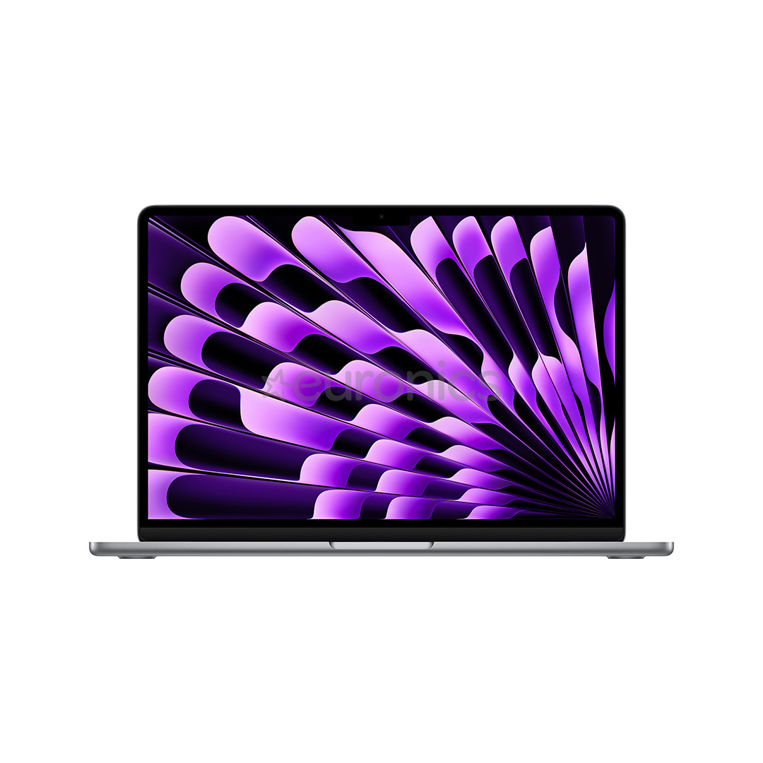 Apple MacBook Air 13'' (2024), M3 8C/10C, 16 GB, 512 GB, SWE, pelēka - Portatīvais dators