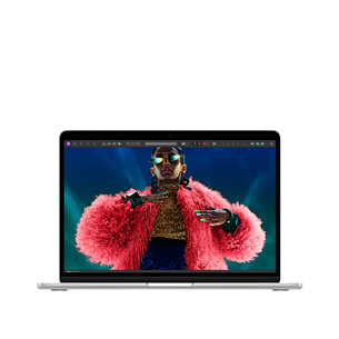 Apple MacBook Air 13'' (2024), M3 8C/10C, 16 ГБ, 512 ГБ, SWE, серебристый - Ноутбук