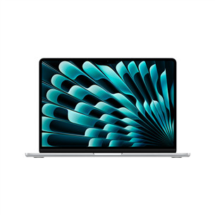 Apple MacBook Air 13'' (2024), M3 8C/10C, 16 GB, 512 GB, RUS, sudraba - Portatīvais dators