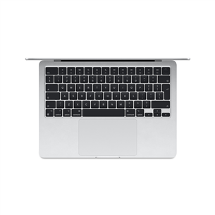 Apple MacBook Air 13'' (2024), M3 8C/10C, 16 ГБ, 512 ГБ, RUS, серебристый - Ноутбук