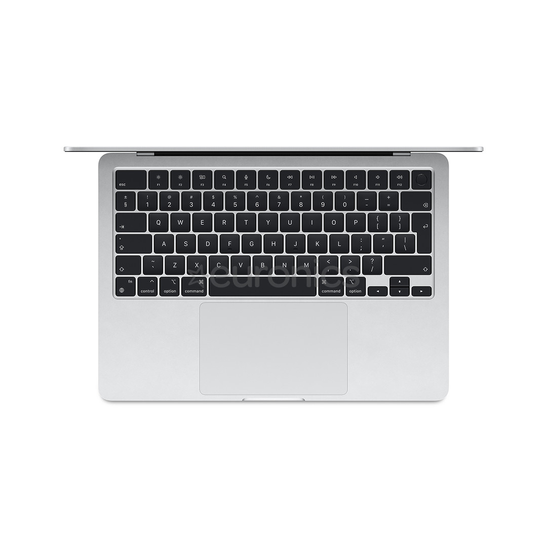 Apple MacBook Air 13'' (2024), M3 8C/10C, 16 GB, 512 GB, RUS, sudraba - Portatīvais dators