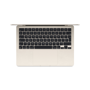 Apple MacBook Air 13'' (2024), M3 8C/10C, 16 GB, 512 GB, SWE, zelta - Portatīvais dators