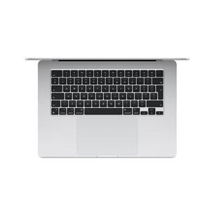 Apple MacBook Air 15'' (2024), M3 8C/10C, 8 ГБ, 512 ГБ, SWE, серебристый - Ноутбук