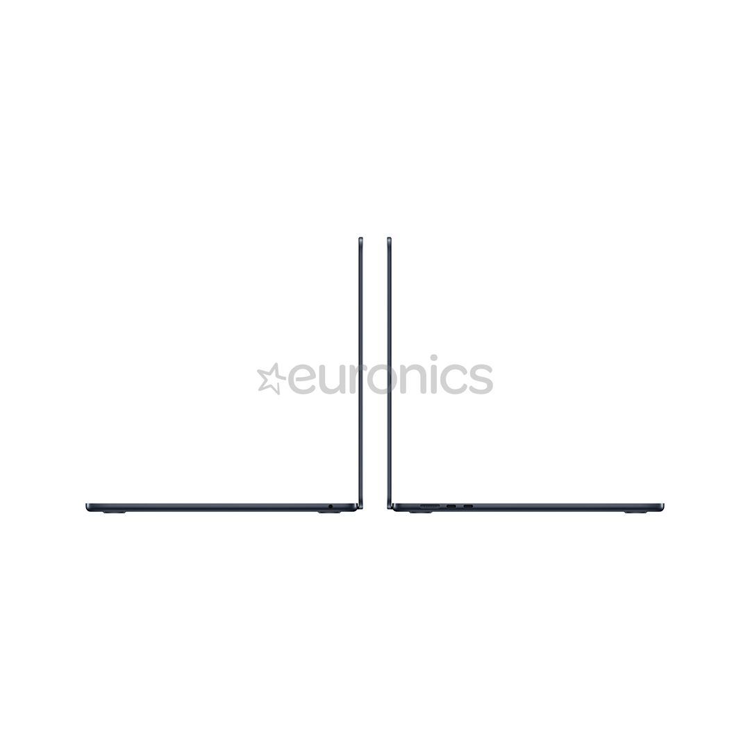 Apple MacBook Air 15'' (2024), M3 8C/10C, 8 GB, 512 GB, SWE, melna - Portatīvais dators