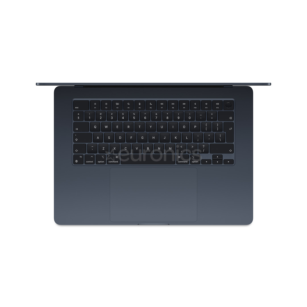 Apple MacBook Air 15'' (2024), M3 8C/10C, 8 GB, 512 GB, ENG, melna - Portatīvais dators