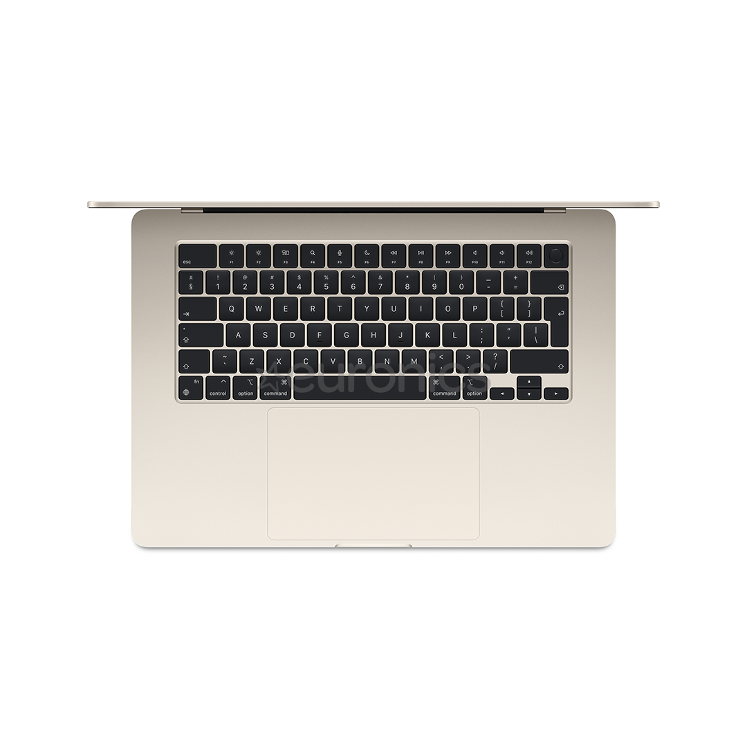 Apple MacBook Air 15'' (2024), M3 8C/10C, 16 GB, 512 GB, SWE, zelta - Portatīvais dators