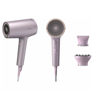 Philips 7000 series, 1800 W, purple - Hair dryer BHD723/10