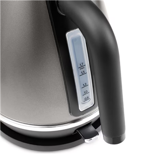 Delonghi Distinta, 1,7 L, Titanium - Kettle