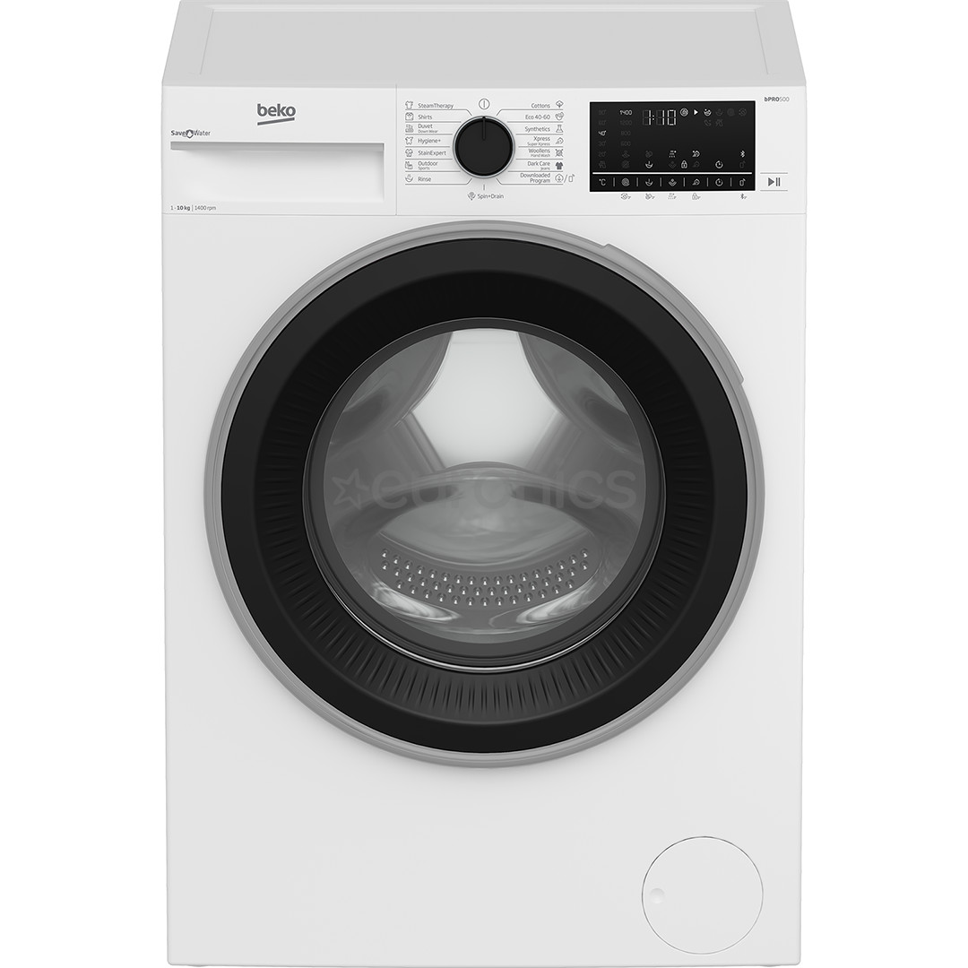Beko, 10 kg, dziļums 58 cm, 1400 apgr/min. - Veļas mazgājamā mašīna ar priekšējo ielādi