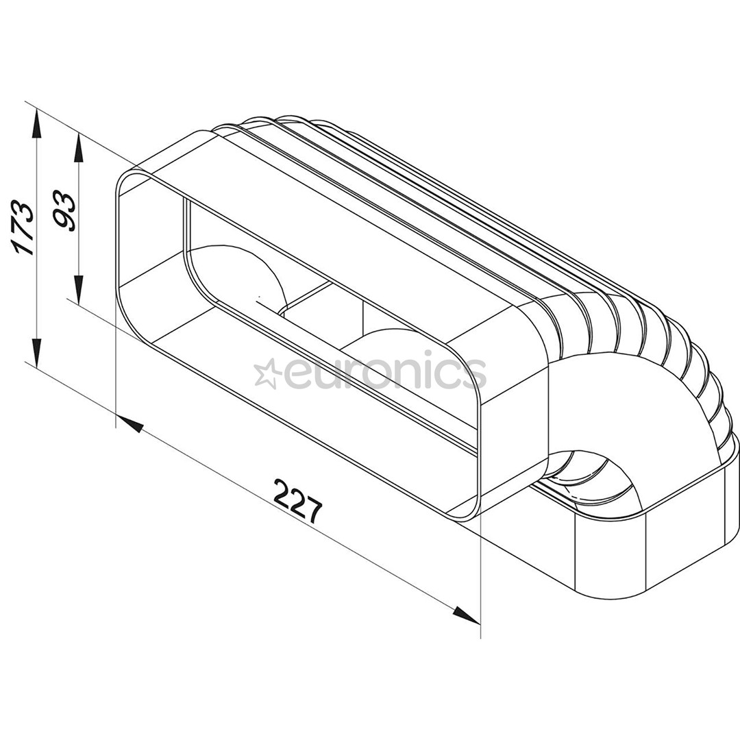 Beko - Instalācijas komplekts plīts virsmai ar integrētu tvaika nosūcēju