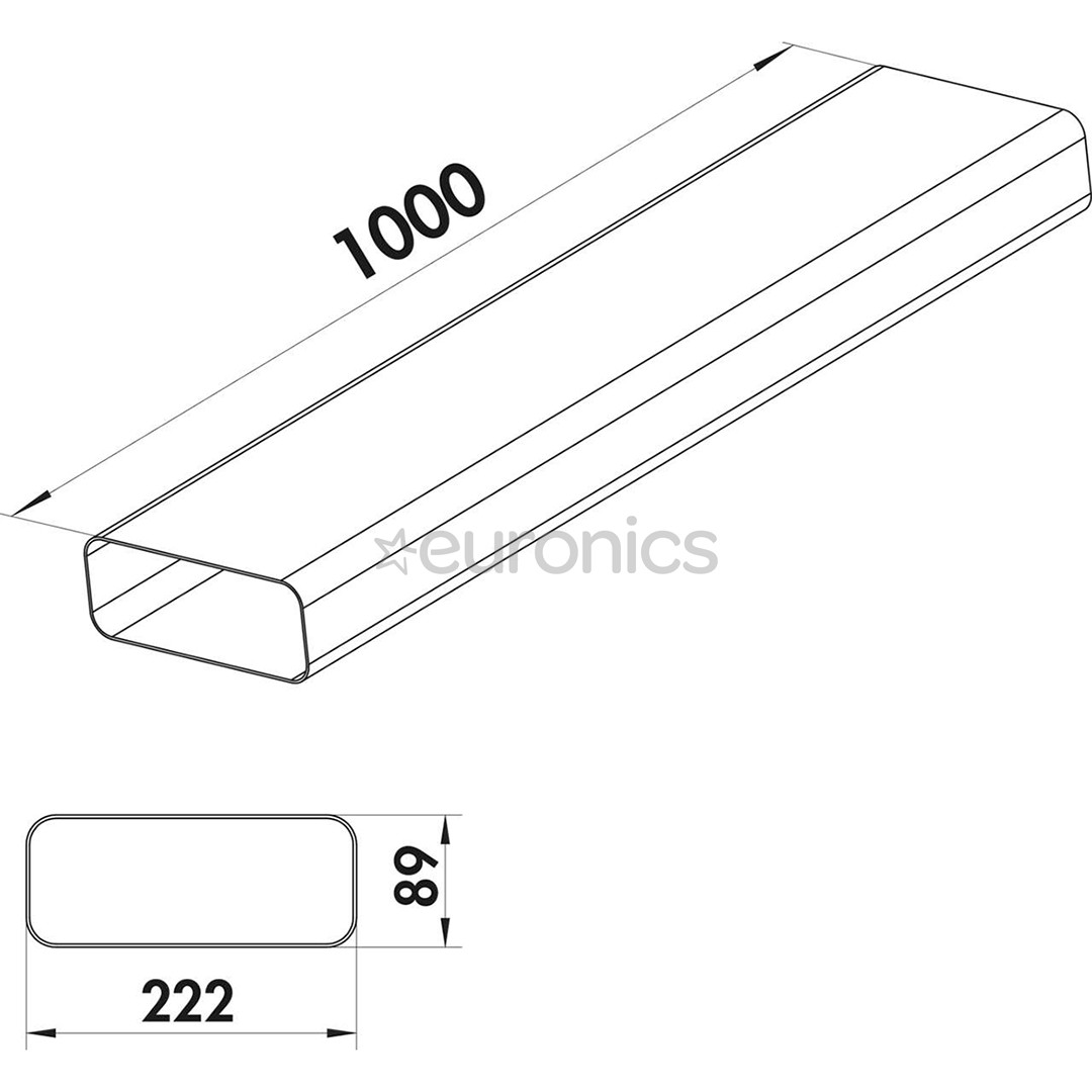 Beko - Instalācijas komplekts plīts virsmai ar integrētu tvaika nosūcēju