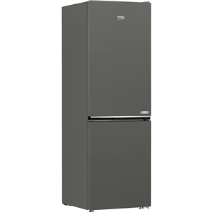 Beko, NoFrost, 316 L, augstums 187 cm, pelēka - Ledusskapis