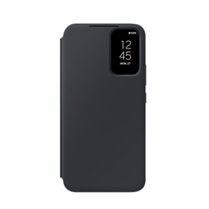 Samsung Smart View Wallet Case, Galaxy A55, melna - Apvalks viedtālrunim EF-ZA556CBEGWW
