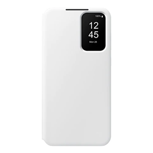 Samsung Smart View Wallet Case, Galaxy A55, balta - Apvalks viedtālrunim EF-ZA556CWEGWW