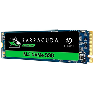 Seagate BarraCuda, 500 GB, M.2 2280, PCIe 4.0 NVMe - SSD cietais disks