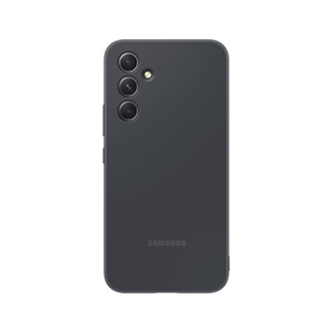 Samsung Silicone Case, Galaxy A55, melna - Apvalks viedtālrunim EF-PA556TBEGWW