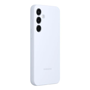Samsung Silicone Case, Galaxy A55, голубой - Чехол