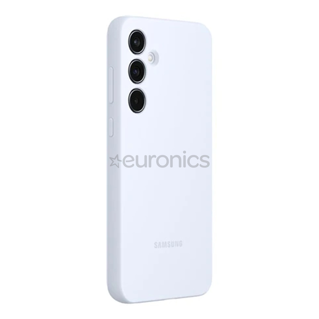 Samsung Silicone Case, Galaxy A55, gaiši zila - Apvalks viedtālrunim