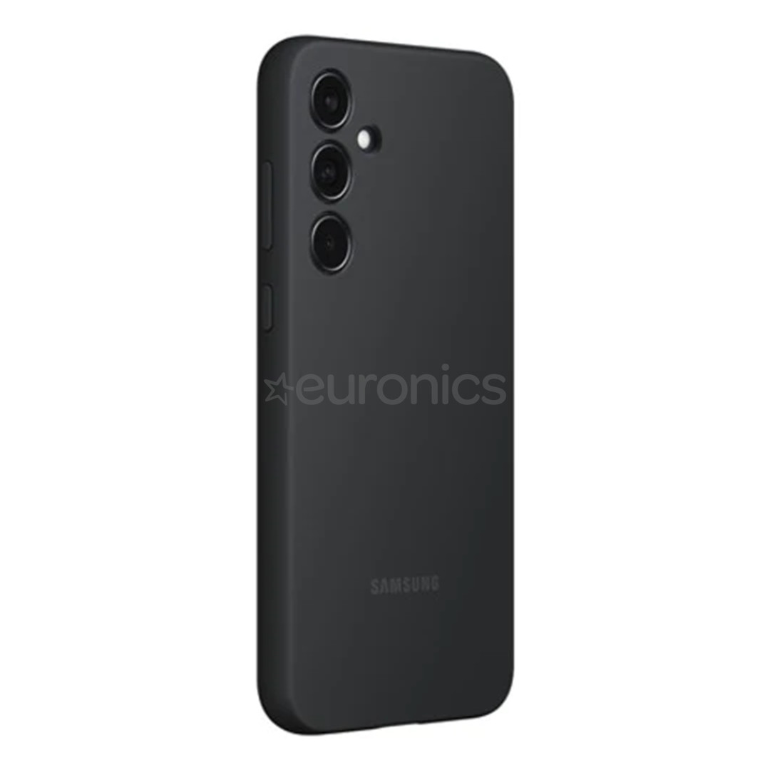 Samsung Silicone Case, Galaxy A35, черный - Чехол