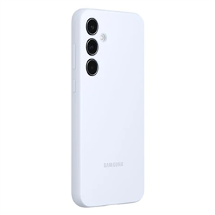 Samsung Silicone Case, Galaxy A35, голубой - Чехол