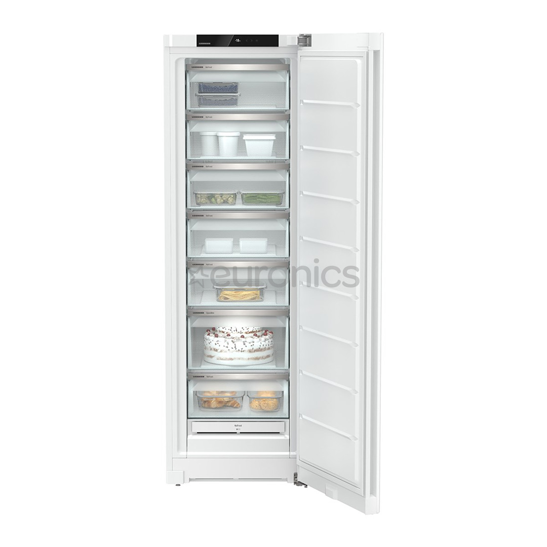 Liebherr Pure NoFrost, 278 L, height 186 cm, white - Freezer