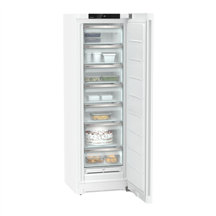 Liebherr Pure NoFrost, 278 L, height 186 cm, white - Freezer