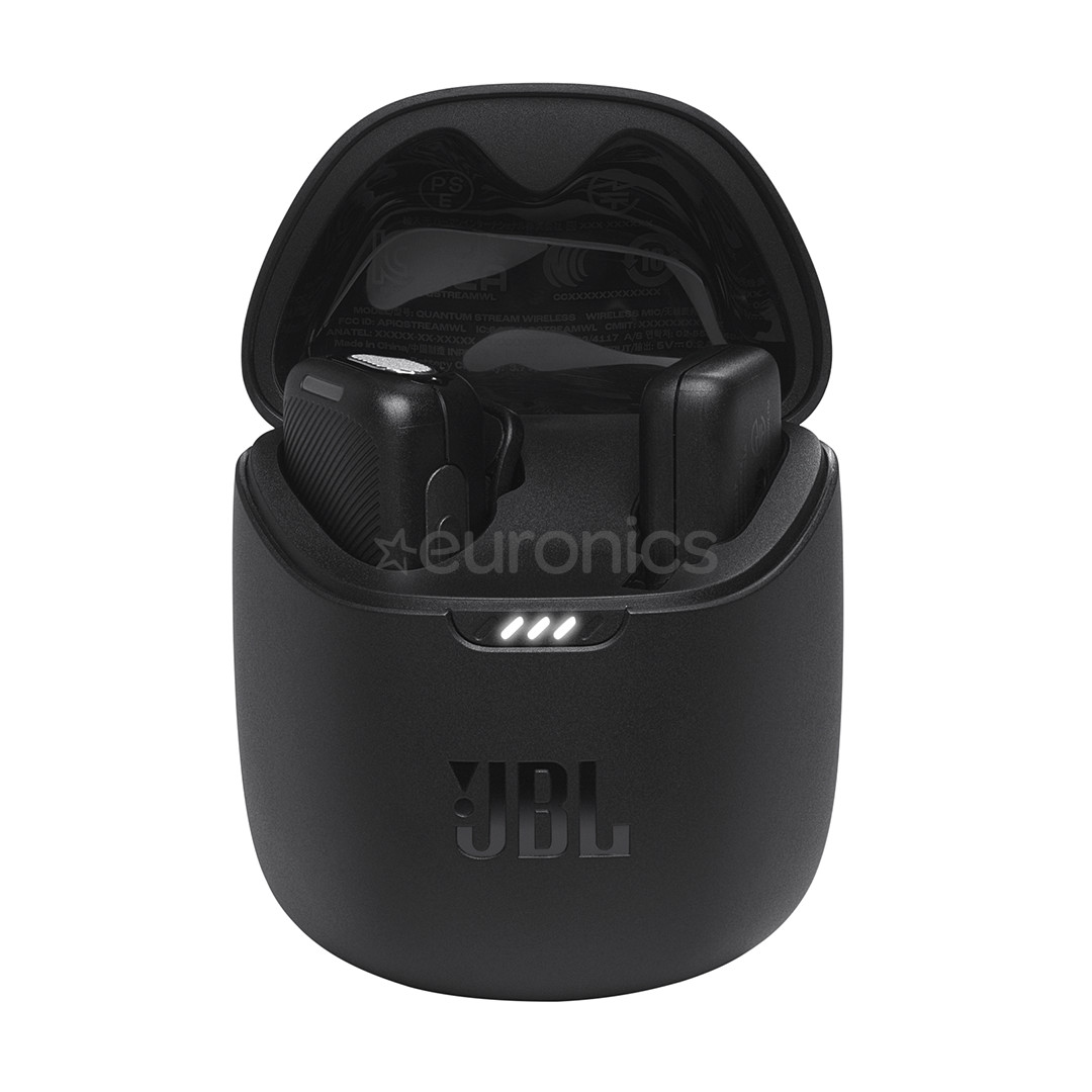 JBL Quantum Stream Wireless Lightning, melna - Bezvadu mikrofons