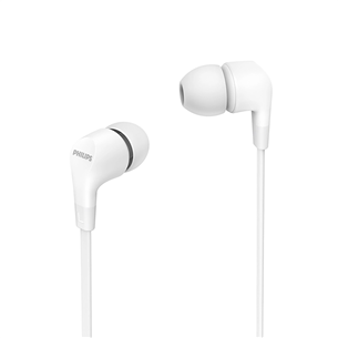 Philips TAE1105WT, 3.5 mm, white - Wired in-ear earbuds TAE1105WT/00