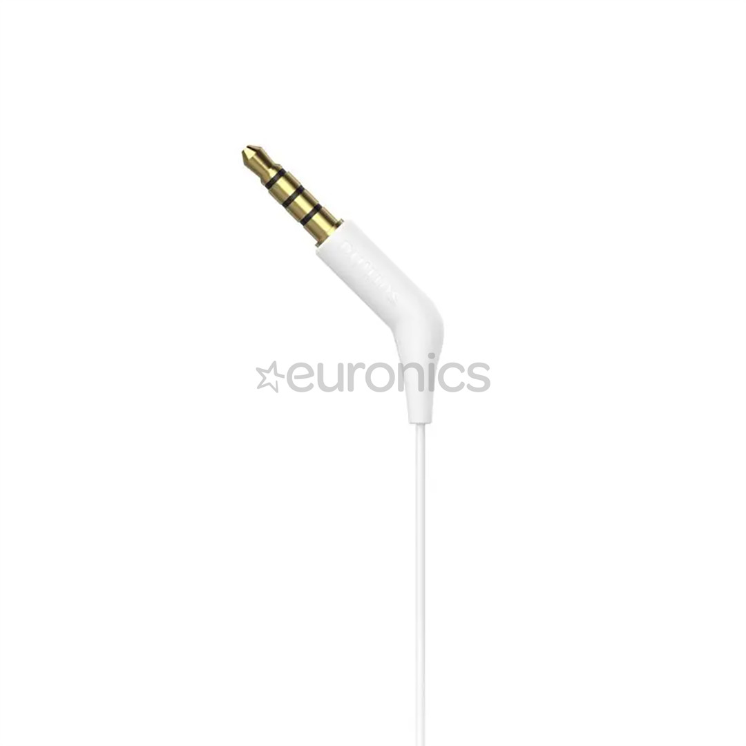 Philips TAE1105WT, 3.5 mm, balta - Austiņas