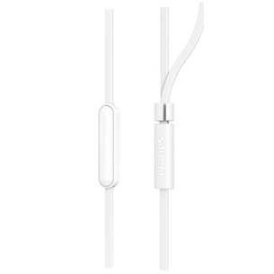 Philips TAE1105WT, 3.5 mm, balta - Austiņas