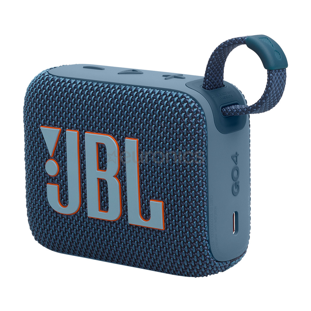 JBL GO 4, zila - Portatīvais bezvadu skaļrunis