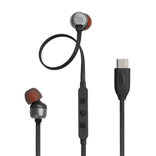 JBL Tune 310C USB-C, in-ear, black - Wired headphones