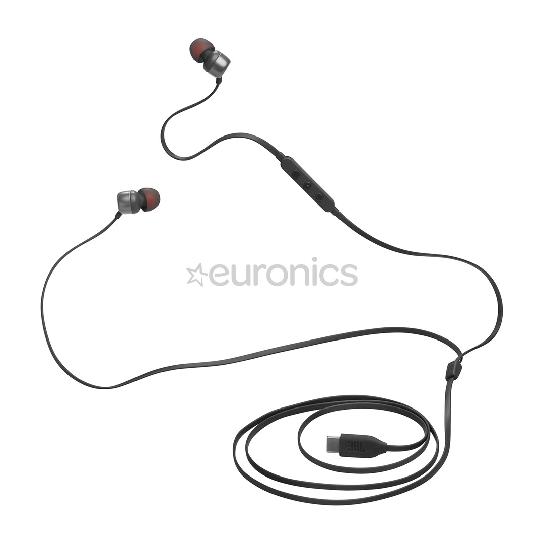 JBL Tune 310C USB-C, melna - Austiņas
