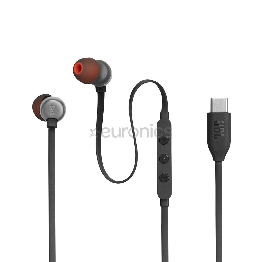 JBL Tune 310C USB-C, melna - Austiņas