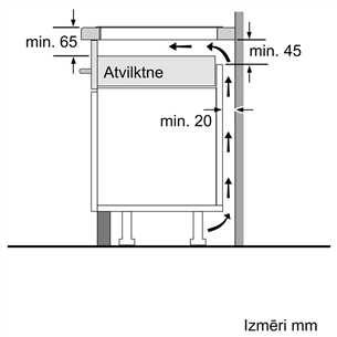 Bosch, Series 6, frameless, white - Built-in induction hob