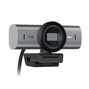 Logitech MX Brio, 4K, USB-C, melna - Vebkamera