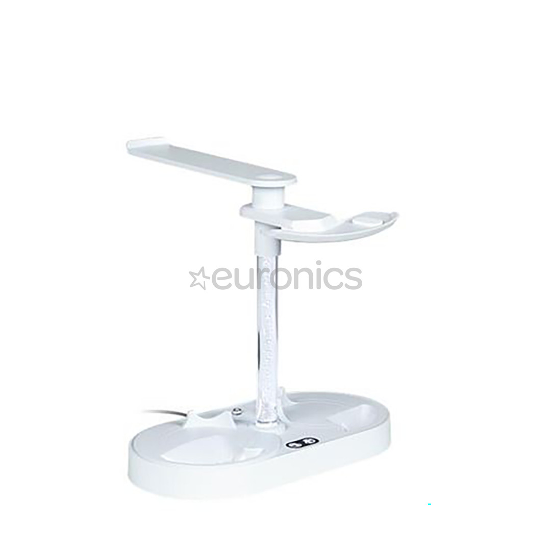 Bigben Nacon Stand & Dual Charging Station, PS VR2, white - Stand and controller charger