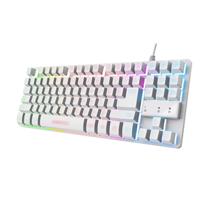 Trust GXT 833 Thado TKL, SWE, white - Wired Keyboard