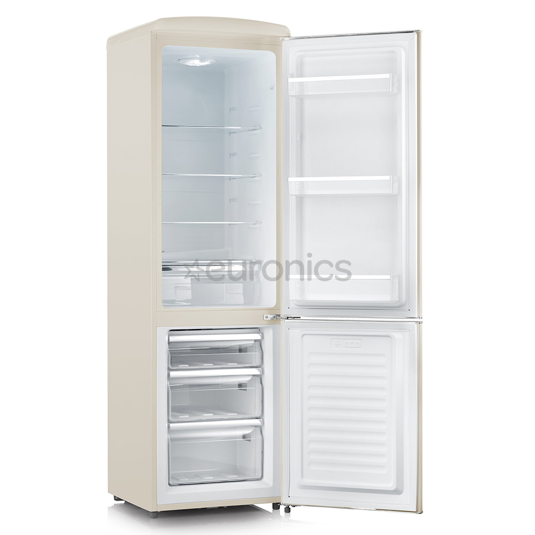 Severin, Retro, 244 L, height 181 cm, beige - Refrigerator