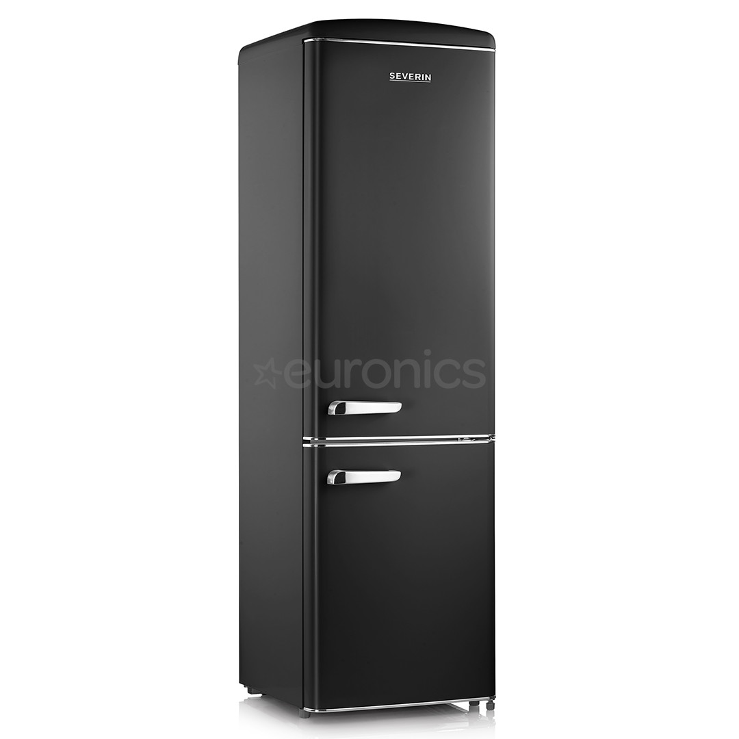 Severin, Retro, 244 L, height 181 cm, black - Refrigerator