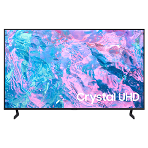 Samsung Crystal CU7092, 43'', 4K UHD, LED LCD, melna - Televizors